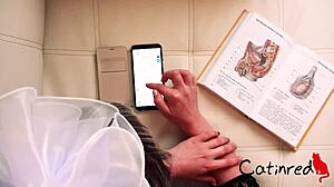 Horny Masturbate Pussy on Penis Picture and Real Orgasm