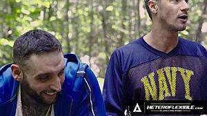 Skyy knox and tony dangelo try anal on camping trip