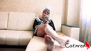 Horny Masturbate Pussy on Penis Picture and Real Orgasm