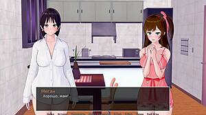 HS Tutor Part 35 - Insane Anime Double Penetration!