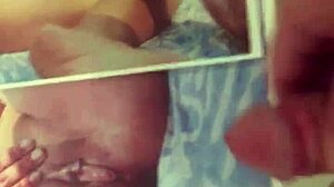 Male masturbation with a focus on cumshots