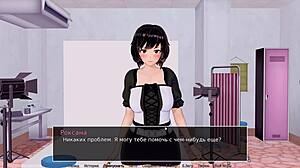 HS Tutor Part 35 - Insane Anime Double Penetration!