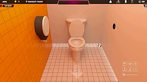 Old Man Bathes with Horny Maid in 3D Cartoon. Steps of Debauchery Gameplay Part 2!