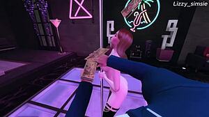 Rich guy pays for fun with strippers at the club