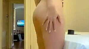 Ariana sways seductively in her tiny bikini