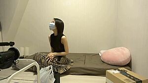 Bold beauty gets fucked by two cocks at once