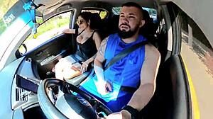 naughty uber passenger drives driver crazy