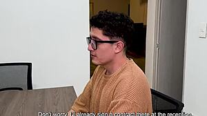 Curvy Latina gets passionate job interview with hardcore sex