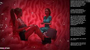 Big Apple Small 18+ Gesture Episode 32: Emotional 3D Cartoon Sex.