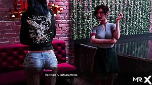 Monroe Makes It Hot on Stage in Fashion Business Episode 2 Scene 26