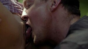 Abbie Maley Doggystyles Big Cock and Rides Monster Shaft in Petite Scene