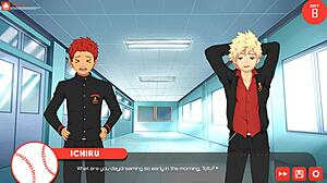 Ichiru’s Intense Moment in Bacchikoi Route Part 1. The Twink Action Heats Up!