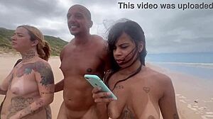 Naked beach adventure with friend for some pyrococcus fun