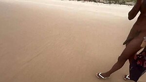 Naked beach adventure with friend for some pyrococcus fun