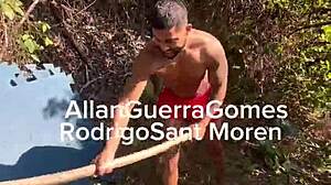 Gay jock helps students set up home gym room