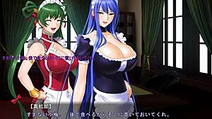 Mikage's scene with the maid-san and boin game in English