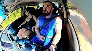 naughty uber passenger drives driver crazy