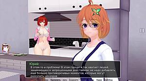 HS Tutor Part 35 - Insane Anime Double Penetration!