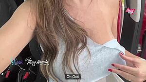 We fucked in the street with cars watching, he cum inside me