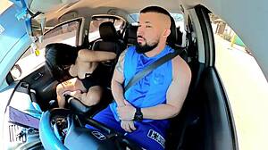 naughty uber passenger drives driver crazy