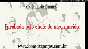 Wife gets anal from husband's boss