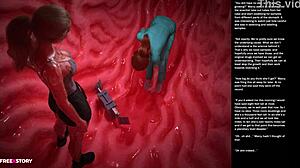 Big Apple Small 18+ Gesture Episode 32: Emotional 3D Cartoon Sex.