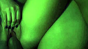 cute blonde teen squirts in first bdsm session.