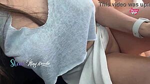 We fucked in the street with cars watching, he cum inside me