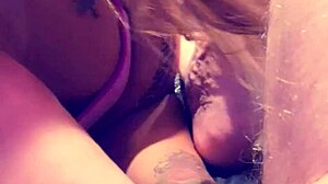 Shemale Sucks Cock Crazy In Blowjob.