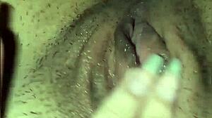 My creamy pussy leads to an incredible orgasm in this vertical video.