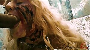 Latina Zombie Friend Learns Quickie with Big Cock - Alexgarciaporn & Shannon Emette