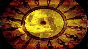 Vintage drawings depict retro anime and antique cartoon styles