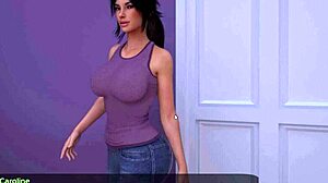 hot stepmom in public