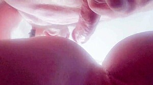 BIG DICK STRETCHES TIGHT PUSSY TO ORGASM