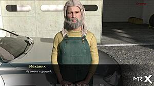 mechanic babe fixes car in pine falls