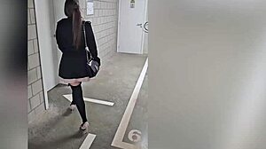 Lady Lyne takes big black cock deepthroat