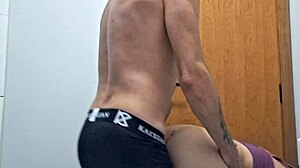 Married nurse cheats in hospital bathroom with employee