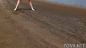 powerful dude nails wet teen pussy in pov blowjob