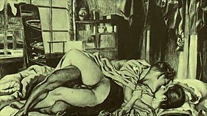 What secrets hide in vintage erotic sketches?