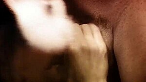 Guy Finds Naughty Brunette In Kitty Mask For Blowjob And Facial