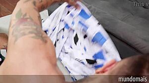 Two friends fuck with big asses in dream