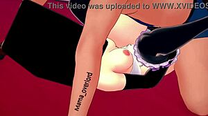 Unbelievable! Masked Girlfriend Ready for Hotel Love with Enderman!