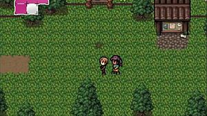 Horny scientist cures zombie apocalypse in hentai game