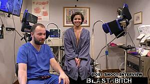 Whoa, patient Rebel Wyatt's pussy blasted with cum by doctor in POV!