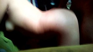 Skinny Girl On All Fours!