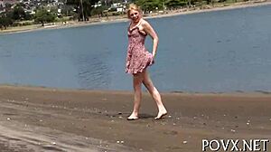 powerful dude nails wet teen pussy in pov blowjob