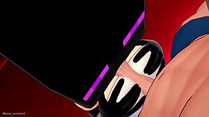 Unbelievable! Masked Girlfriend Ready for Hotel Love with Enderman!