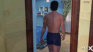 mechanic babe fixes car in pine falls