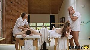 latina mature enjoys a delicious young 18+ cock part1 with kissing and spanking