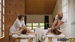 latina mature enjoys a delicious young 18+ cock part1 with kissing and spanking